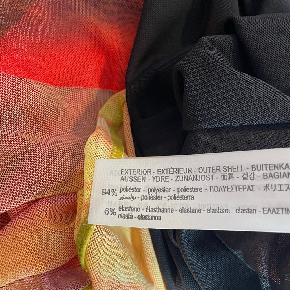 Zara Multicolor Long Sleeve Maxi Dress - Picture 4 of 5
